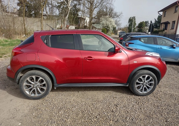 Nissan Juke cena 38900 przebieg: 100000, rok produkcji 2013 z Łódź małe 29